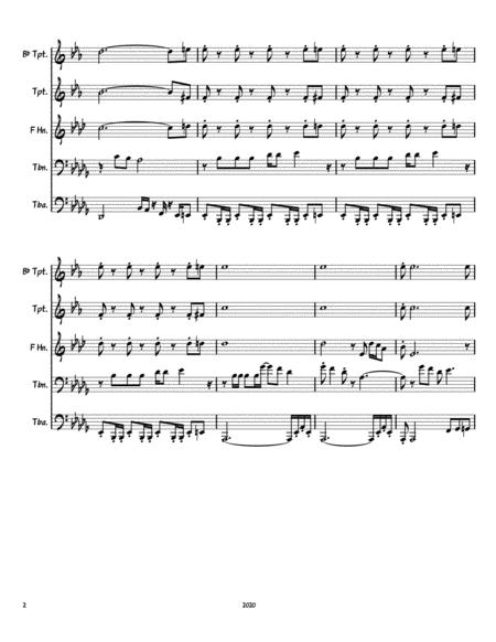 You Ve Made Me So Very Happy Brass Quintet Page 2