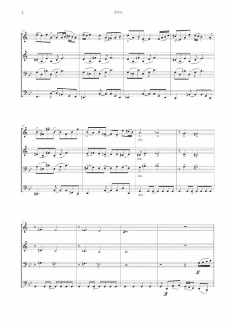 Zita For Brass Quartet Page 2