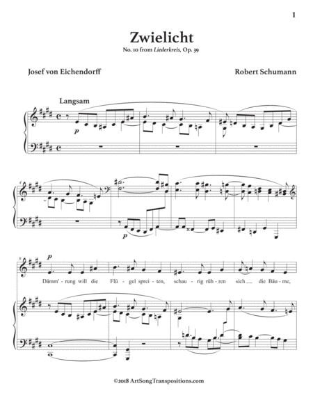 Zwielicht Op 39 No 10 C Sharp Minor Page 2