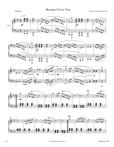 000201 C O Sheet Music