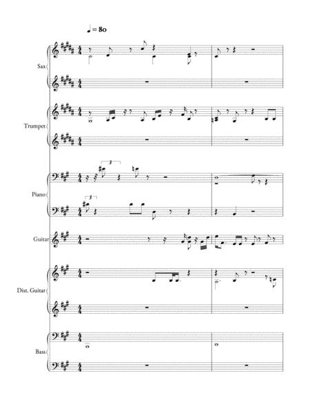 Free Sheet Music 02 Terremoto Muerte