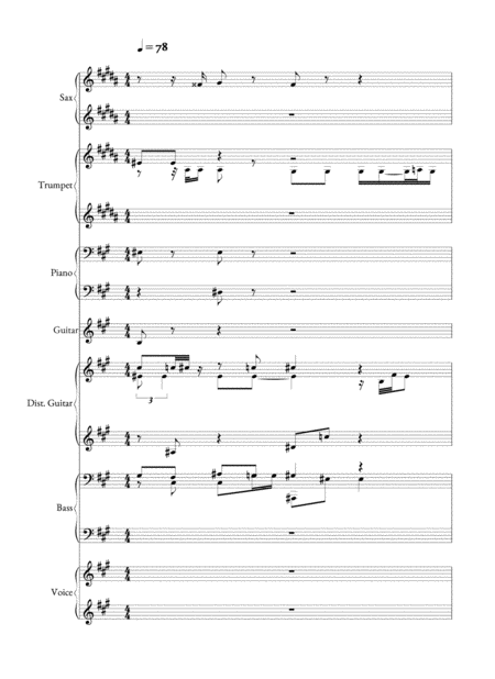 Free Sheet Music 04 Pista Terremoto