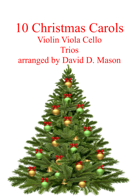 10 Christmas Carols For Violin Viola And Cello Sheet Music