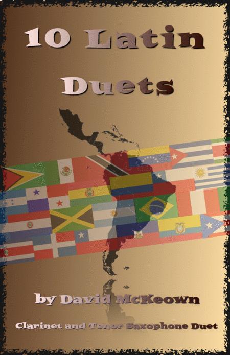 Free Sheet Music 10 Latin Duets For Clarinet And Tenor Saxophone