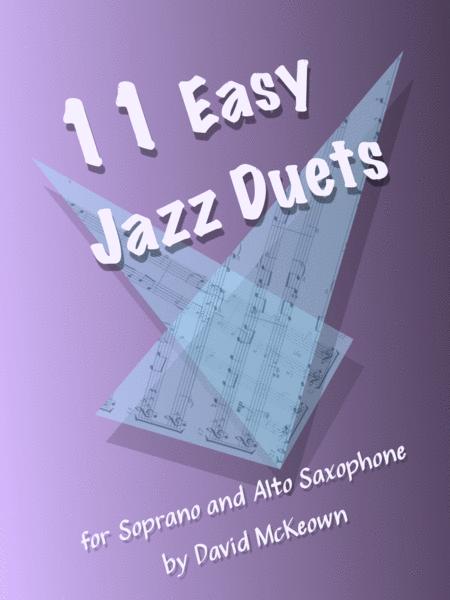 Free Sheet Music 11 Easy Jazz Duets For Soprano And Alto Saxophone