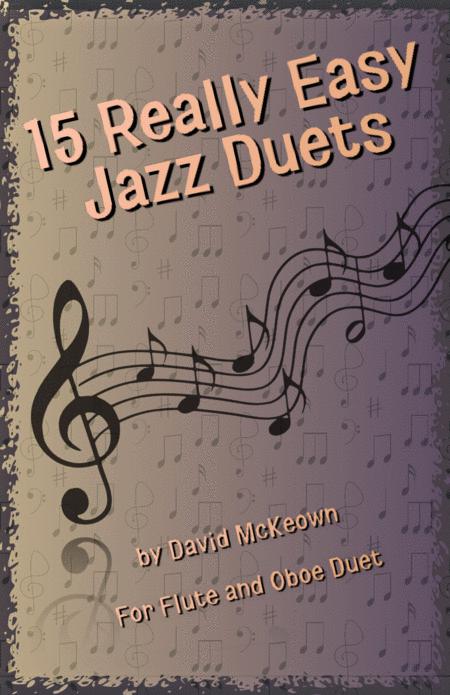 Free Sheet Music 15 Really Easy Jazz Duets For Cool Cats For Flute And Oboe Duet