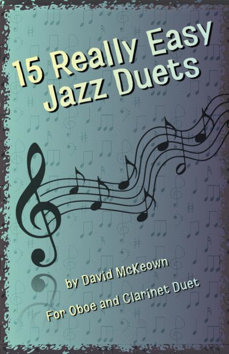 Free Sheet Music 15 Really Easy Jazz Duets For Cool Cats For Oboe And Clarinet Duet