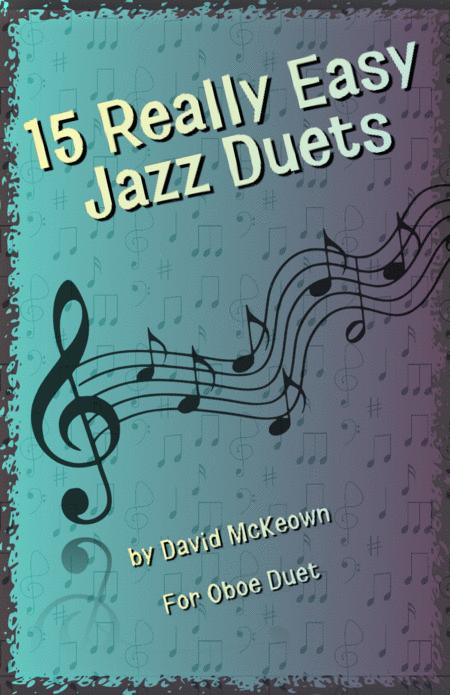 Free Sheet Music 15 Really Easy Jazz Duets For Cool Cats For Oboe Duet