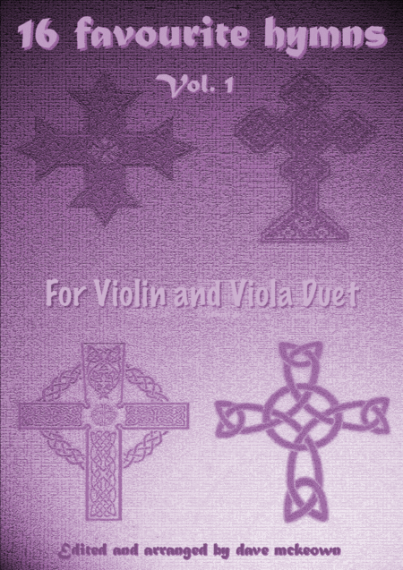 16 Favourite Hymns Vol 1 For Violin And Viola Duet Sheet Music