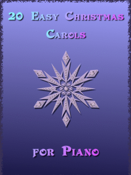 20 Easy Christmas Carols For Piano Sheet Music