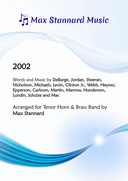 2002 Tenor Horn Solo Sheet Music