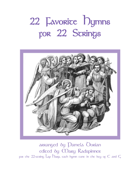 22 Hymns For 22 Strings For The Small Harp Sheet Music