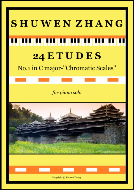 24 Etudes No 1 In C Major Chromatic Scales Sheet Music