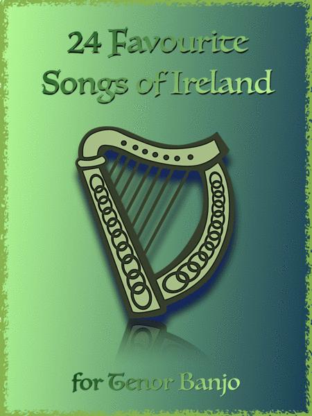 Free Sheet Music 24 Favourite Songs Of Ireland For Tenor Banjo Tab Cgda