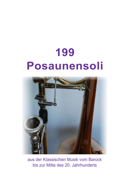 39 Klassic Pieces For Trombone Solo Medium Easy Grade 3 From 1 6 Posaune Details See Description Sheet Music