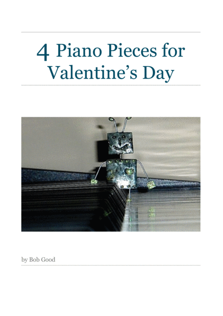 4 Piano Pieces For Valentines Day Sheet Music