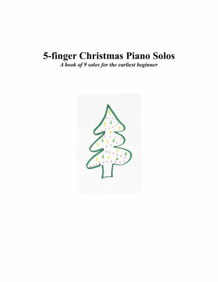 5 Finger Christmas Piano Solos Sheet Music