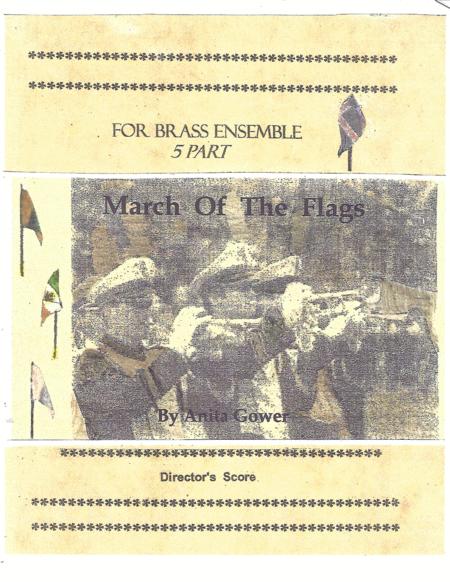 5 Pt Brass March Of The Flags Sheet Music