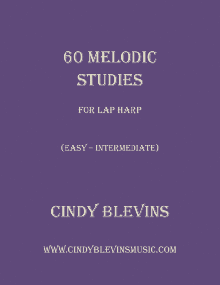 60 Melodic Studies For Lap Harp Sheet Music