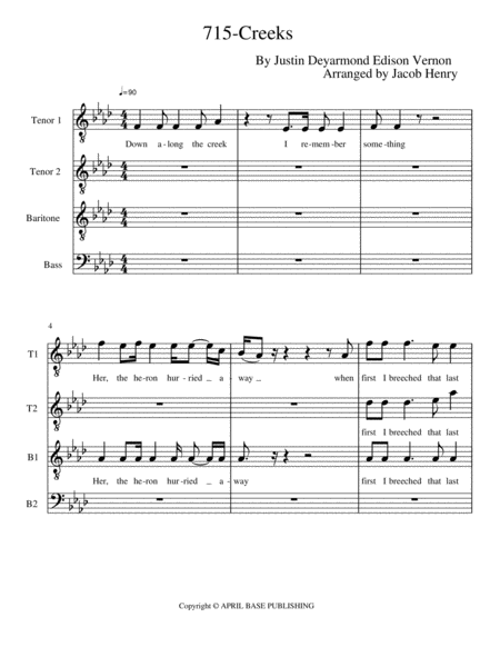 715 Cr Ks Sheet Music