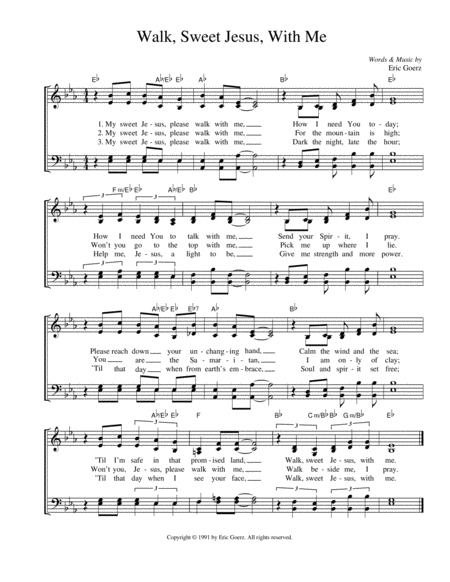 Free Sheet Music A B C Song