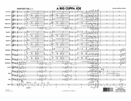 A Big Cuppa Joe Conductor Score Full Score Sheet Music