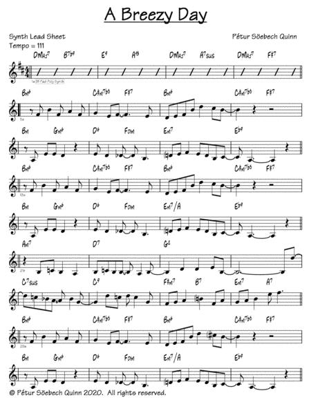 A Breezy Day Sheet Music