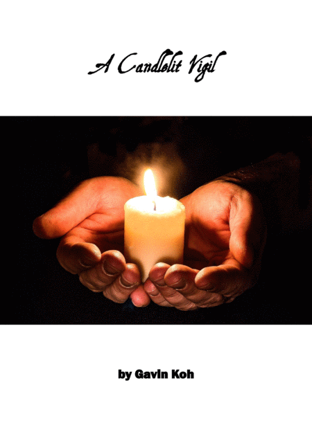 Free Sheet Music A Candlelit Vigil