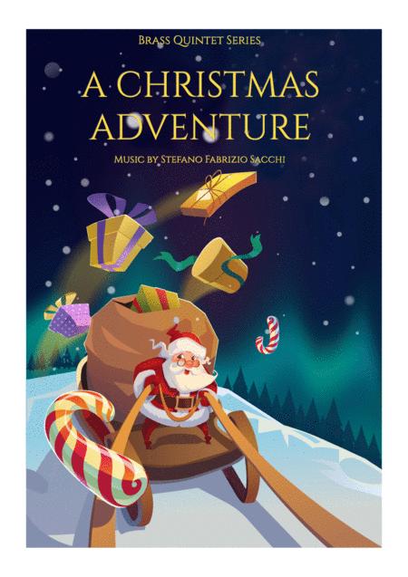 Free Sheet Music A Christmas Adventure Brass Quintet Foot Percussion