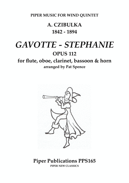 Free Sheet Music A Czibulka Gavotte Stephanie