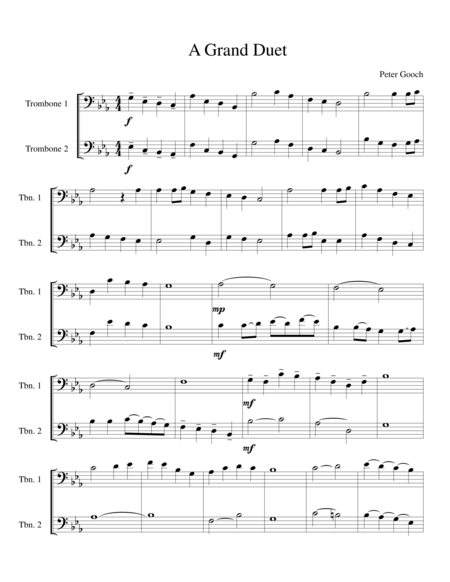 A Grand Duet Sheet Music