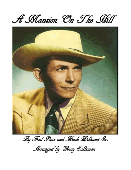 A Mansion On The Hill By Fred Rose And Hank Williams Sheet Music