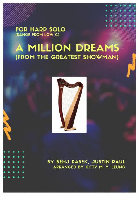 A Million Dreams Easy Harp Solo Sheet Music