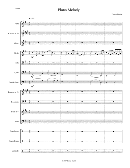 Free Sheet Music A Moment Of Thought Solo English Horn