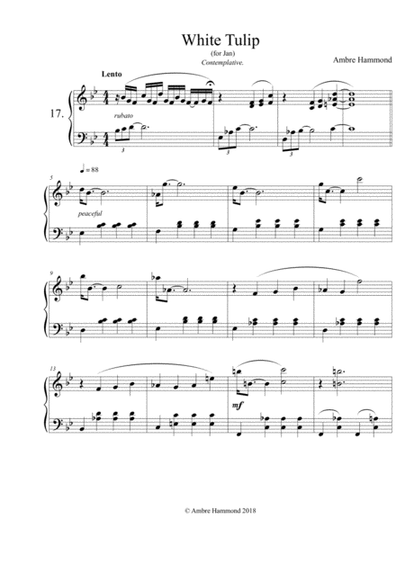 A Musical Moment For Clarinet Piano Sheet Music