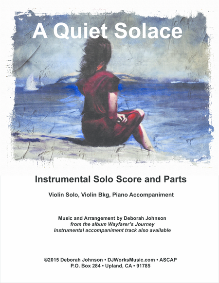 A Quiet Solace Inst Solo Score Sheet Music