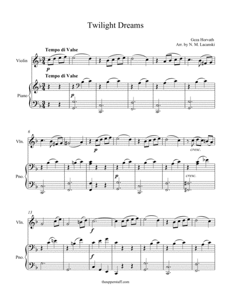 A Short Fugue Sheet Music