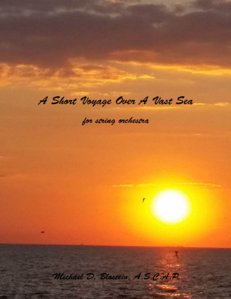 Free Sheet Music A Short Voyage Over A Vast Sea Score Only