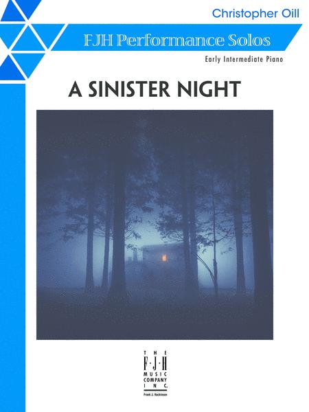 Free Sheet Music A Sinister Night