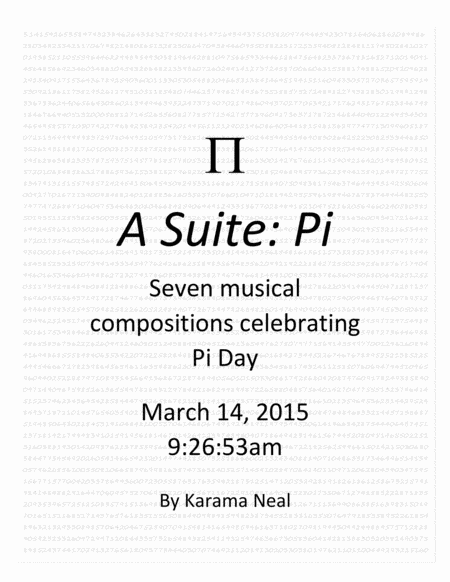 Free Sheet Music A Suite Pi