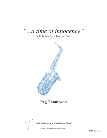 A Time Of Innocence Sheet Music