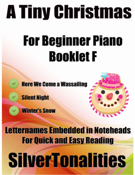 A Tiny Christmas For Beginner Piano Booklet F Sheet Music