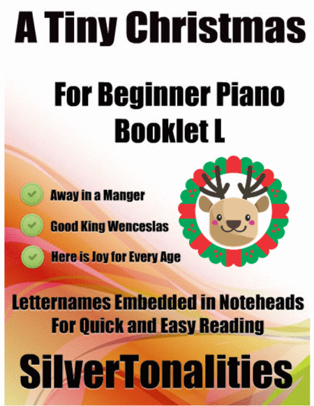 A Tiny Christmas For Beginner Piano Booklet L Sheet Music