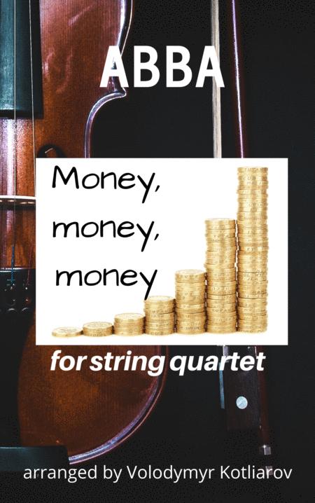 Abba Money Money Money For String Quartet Sheet Music