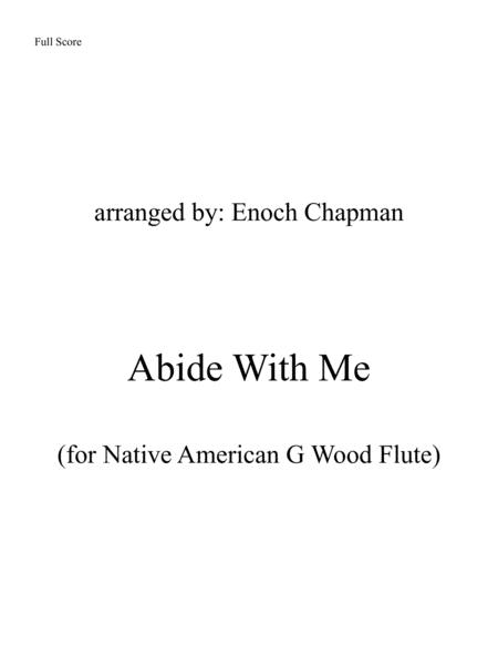 Abide With Me For G Flute Sheet Music