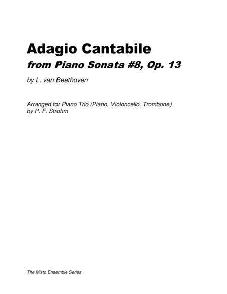 Free Sheet Music Adagio Cantabile From Piano Sonata No 8 Op 13