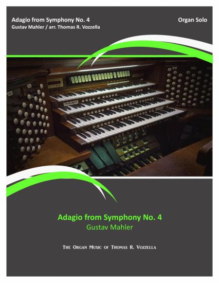 Adagio From Symphony No 4 Organ Solo Sheet Music