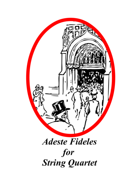 Adeste Fideles For String Quartet Sheet Music