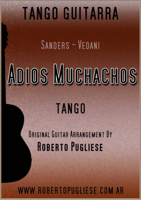 Adios Muchachos Tango Sanders Vedani Sheet Music