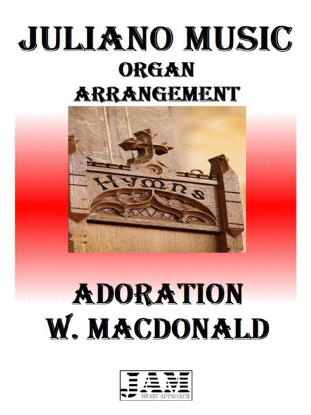 Adoration W Macdonald Easy Organ Sheet Music